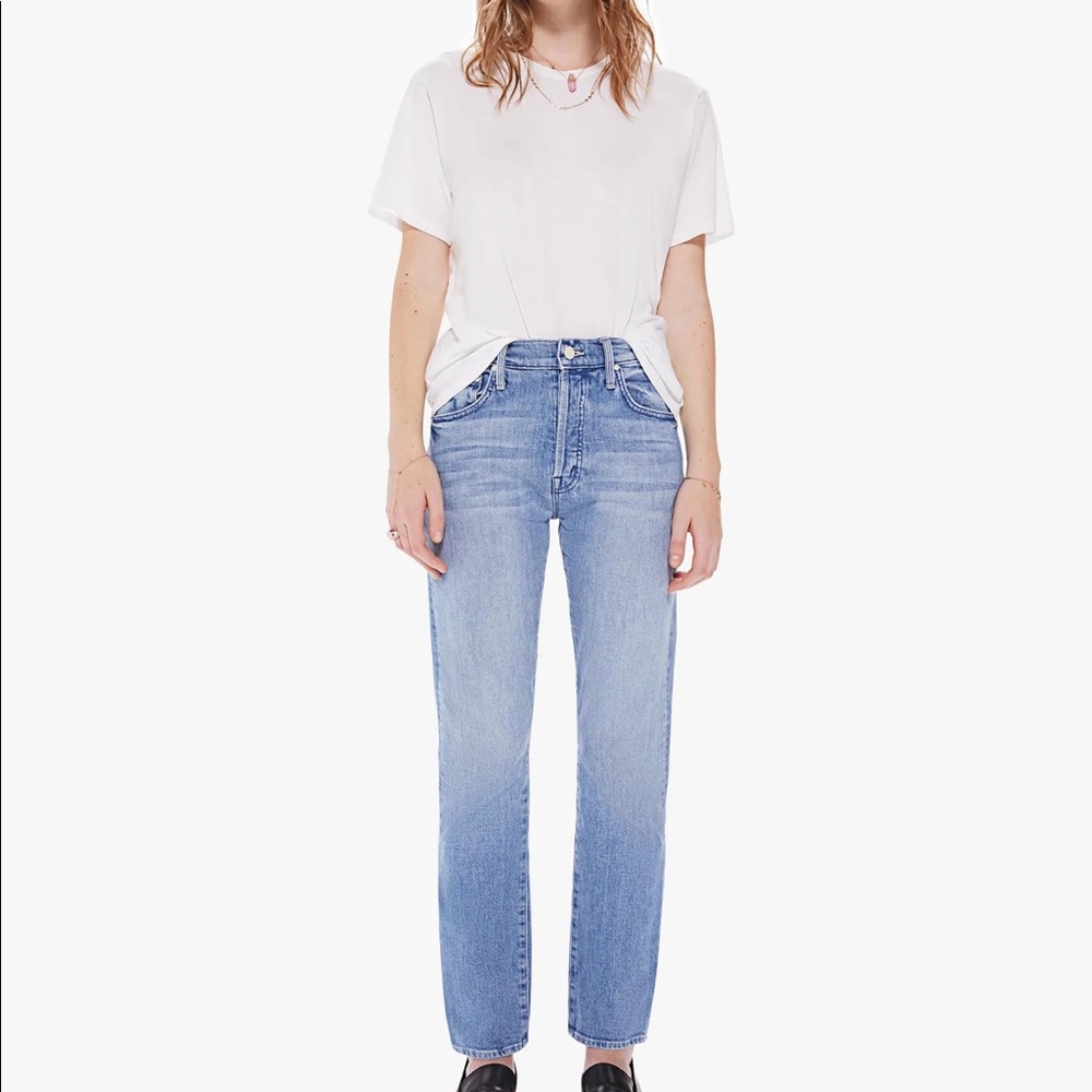 MOTHER High Waisted Hiker Hover, SIZE 31 HERBAL WASH NEW.  0575